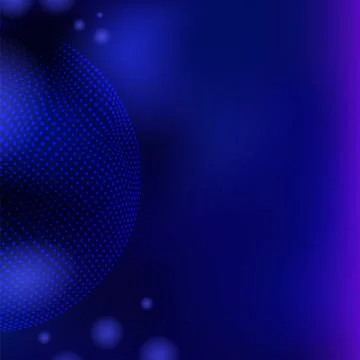 Global network connection concept. Big data visualization. Dots particles. .. Stock Illustration