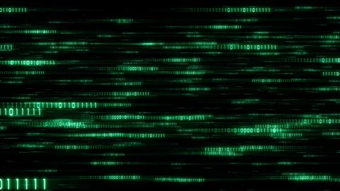 Global Network Connection Concept with Digital Earth Spinning in Tech Stock Footage 335546974