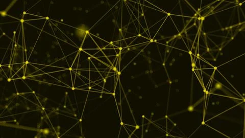 Global network connection. Digital data visualization. Vector illustration... Stock Illustration