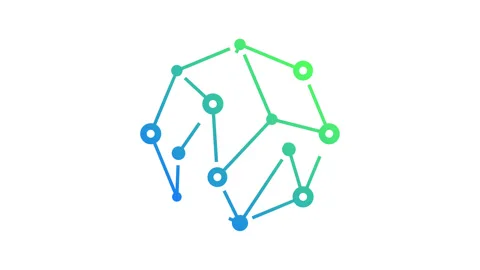 Global network connection graphic animat... | Stock Video | Pond5
