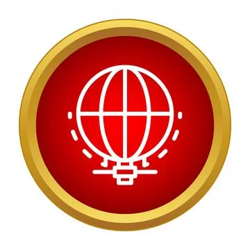 Global network connection icon for digital communication Stockillustratie
