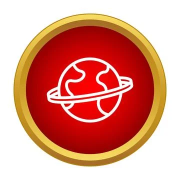 Global network connection icon representing internet communications Ilustração Stock