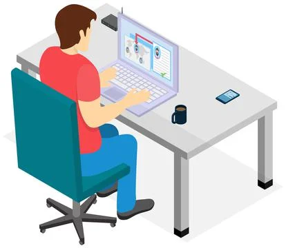 Global network connection. Internet communication. International interaction イラスト素材