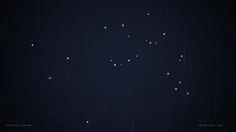Global Network Connection Map with Red Dots and Binary Code Background Stock Footage 348422789