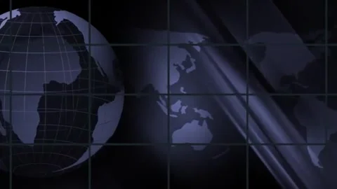 Global network connection motion graphic. Video stock 335706251