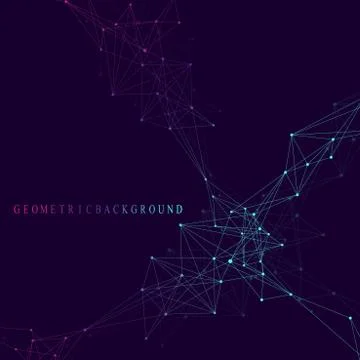 Global network connection. Network and big data visualization background. Global Stock Illustration