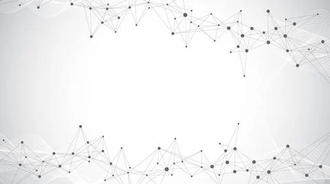 Global network connection. Social network communication in the global business Stock Illustration