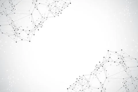 Global network connection. Social network communication in the global business Stock Illustration