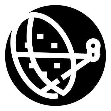 Global network connection transmitting data communication technology Illustrazione stock