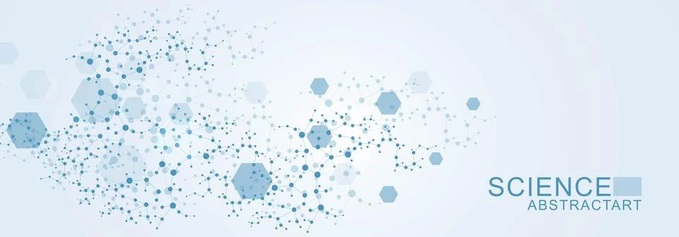 Global network connection website header or banner design. Abstract background Stock Illustration