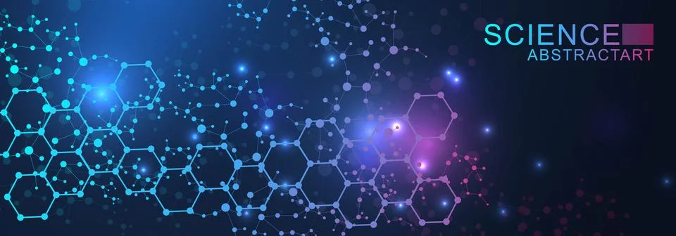 Global network connection website header or banner design. Abstract background Stock Illustration