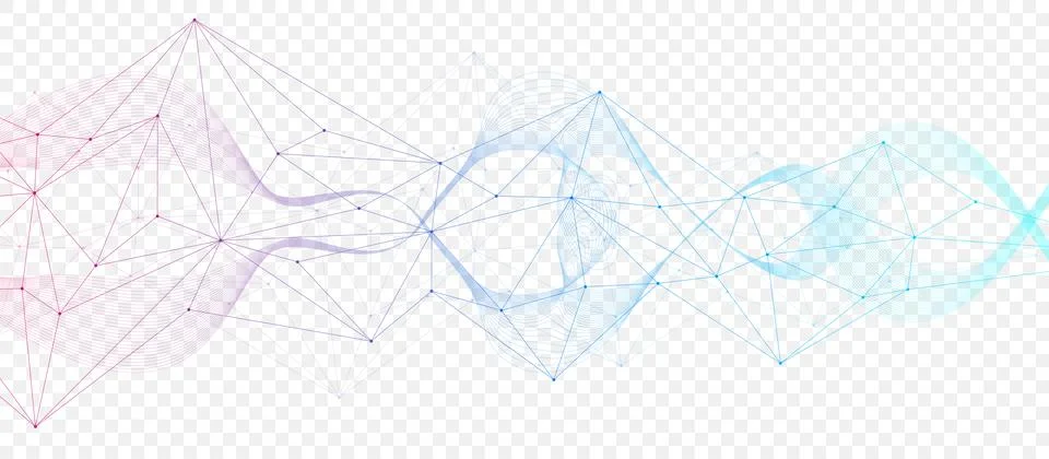 Global network connection website header or banner design. Abstract background Stock Illustration
