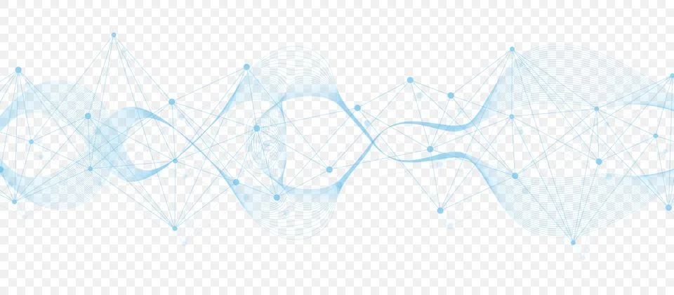 Global network connection website header or banner design. Abstract background Stock Illustration