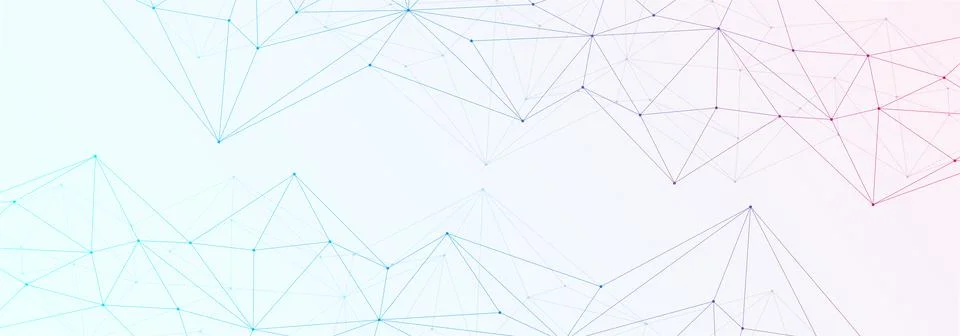 Global network connection website header or banner design. Abstract background Stock-Illustration