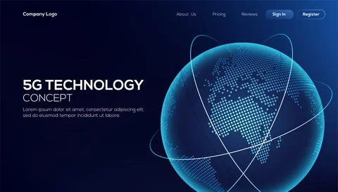 Global network connection. World map Asia continent point line worldwide info Illustrazione stock