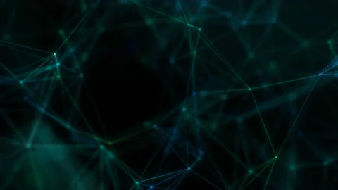 Global network connections. Connecting data and people with the internet. Blue Stockbeeldmateriaal 109566251