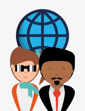 Global network design 스톡 일러스트