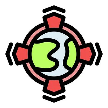 Global network expanding and connecting the world through data transfer Illustrazione stock