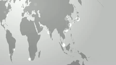 Global network Stockbeeldmateriaal 20436343