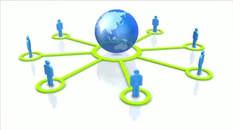 Global Network Stock Footage 20477481