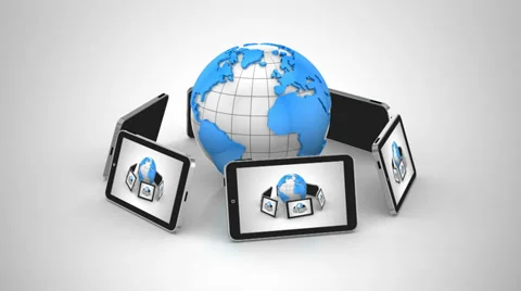 Global Network Stock Footage 38117571