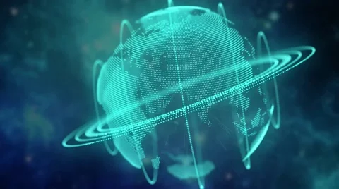 Global network Stock Footage 66824948