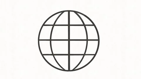 Global Network Globe Animation Stock Footage 341766257