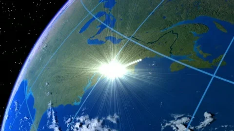 GLOBAL NETWORK-GO-SIG-WHITE WEB Stock Footage 794314