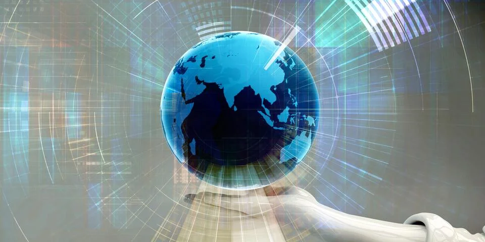 Global Network Stock Illustration