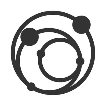 Global Network Logo. Technology Logo. Software Logo Design. Internet Vector.. 스톡 일러스트