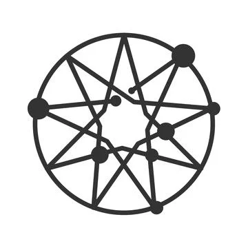 Global Network Logo. Technology Logo. Software Logo Design. Internet Vector.. 스톡 일러스트