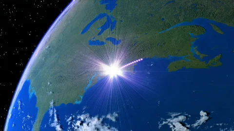 GLOBAL NETWORK-SIG-VIOLET Stock Footage 775730