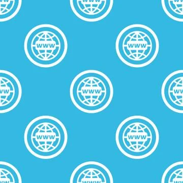 Global network sign blue pattern Stock Illustration