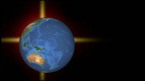 Global Network Symbol Stock Footage 937292