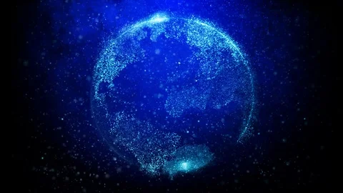 Global network,  technology communications digital system Stock Footage 98465239