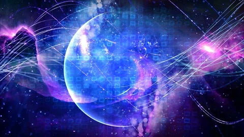 Global network,  technology communications digital system Stock Footage 108168802