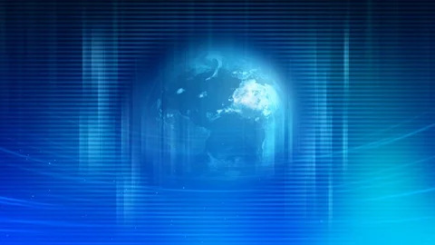 Global network,  technology communications digital system Stock Footage 113467270