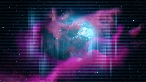 Global network,  technology communications digital system Stock Footage 113467477