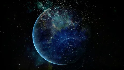 Global network,  technology communications digital system Stock Footage 114738418