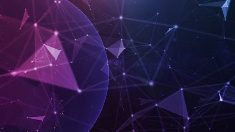 Global network,  technology communications plexus system Stock Footage 112669236