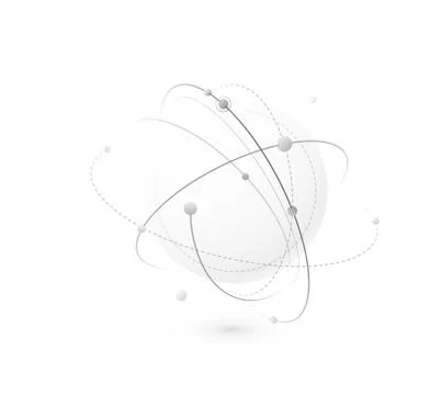 Global network world concept vector background. Technology globe with light Illustrazione stock