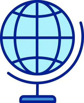 Global Network World Connection Stock Illustration