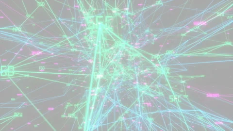 Global network.Growing network connections. Loopable. Perfect to use as a Stock Footage 99577244