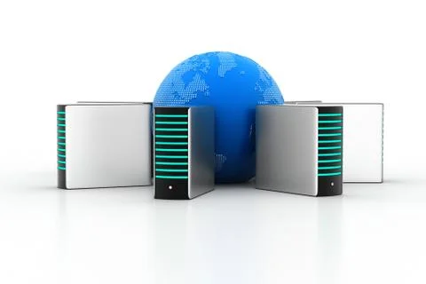 Global networking concept Free Stock Illustration