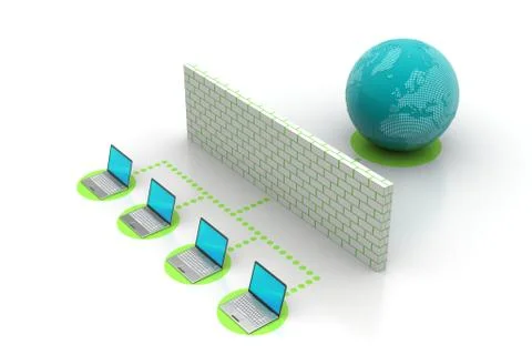 Global networking concept Free Stock Illustration