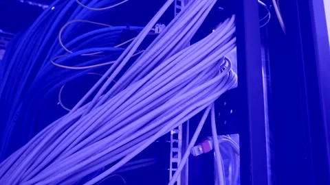 Global Networking Enables Quantum Computing Stock Footage 241193395