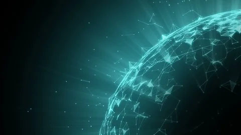 Global networking. Stockbeeldmateriaal 86757599