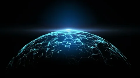 Global networking. Stock Footage 86759073