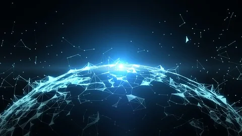 Global networking. Stock Footage 86759087