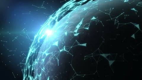 Global networking. Stock Footage 86765500